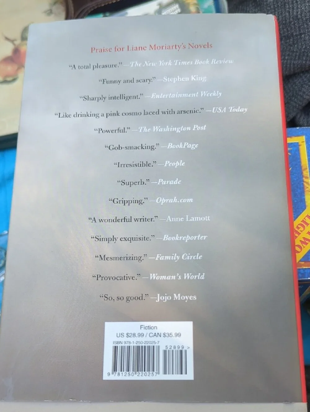Apples Never Fall by Liane Moriarty